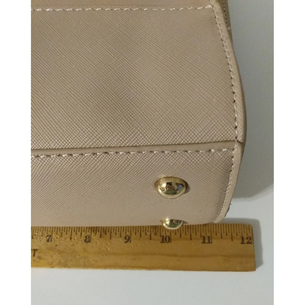 NWT Trina Turk Medium Blush Pink Satchel Purse Detach Strap MSRP 148.00